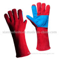 Safety Welder's Gloves, Cow Split Leather Welding Glove